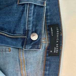 Veronica Beard Beverly Skinny Flare High Rise Jeans